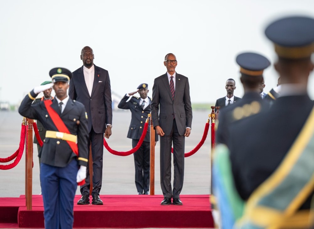Général Doumbouya prezida wa Guinée yageze mu Rwanda – Ahabona